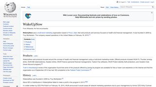 WakeUpNow - Wikipedia