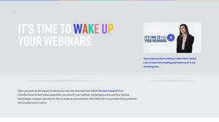 Wake Up Your Webinars | Webinar Marketing Platform | ON24