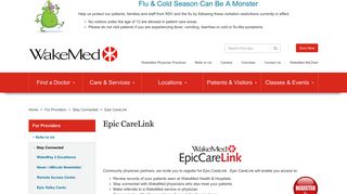 Epic CareLink | Raleigh, North Carolina (NC) - WakeMed Health ...