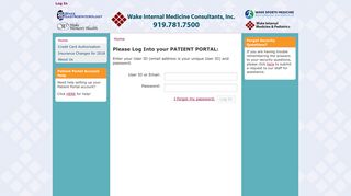 Login - Patient Portal