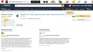 Amazon.com: Customer reviews: Walabot DIY In Wall Imager See ...