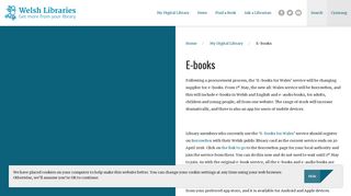 E-books - Libraries Wales