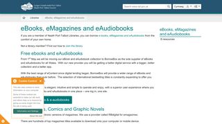 eBooks, eMagazines and eAudiobooks - Neath Port Talbot Council