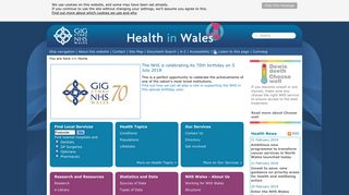 Health in Wales