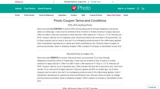 Special Photo Offers and Coupons | Walgreens Photo