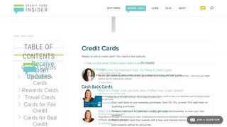 Browse Credit Card Offers | Credit Card Insider