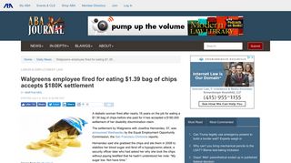 Walgreens employee fired for eating $1.39 bag of chips accepts $180 ...