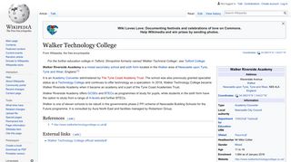 Walker Technology College - Wikipedia