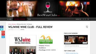 WSJwine | The Wall Street Journal Wine Club - Full Review