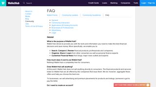 FAQ – WalletHub