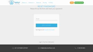Reset Password | WallPost Software | Work Smart | Work Fast