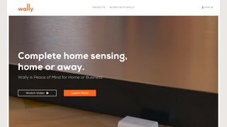 Smart Home Sensing & Moisture Detection | Wally