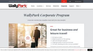 Corporate Airport Parking Program | WallyPark Airport Parking
