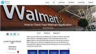 How to Check Your Walmart Application | Career Trend