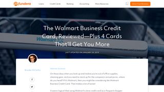 The Walmart Business Credit Card, Reviewed—Plus 4 Cards That'll ...