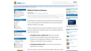 Walmart Credit Card Review: Is It Good? - CreditDonkey
