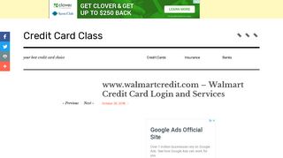 www.walmartcredit.com – Walmart Credit Card Login and Services ...