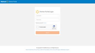 Walmart Partner Portal