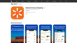 Walmart Grocery Shopping on the App Store - iTunes - Apple