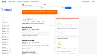Walmart Jobs, Employment | Indeed.com
