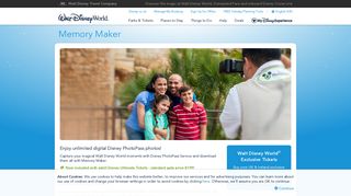 Memory Maker - Download Photos from Walt Disney World Resort ...