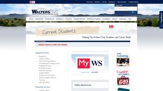 Current Students -- Your WS - Walters State Community College