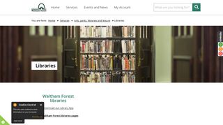 Libraries | Waltham Forest Council