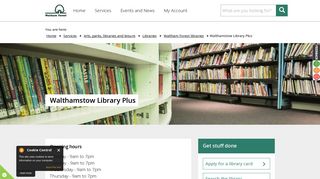 Walthamstow Library Plus | Waltham Forest Council