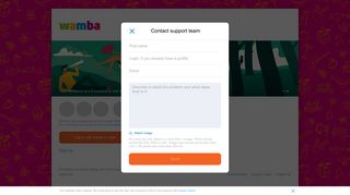 Support Team - Free Dating Website Wamba.com.