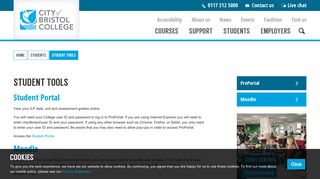 City of Bristol College | Student Tools