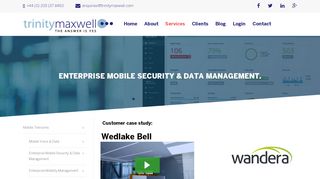 Mobile cost management | Wandera | Trinity Maxwell