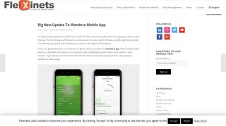 Big New Update To Wandera Mobile App - Flexinets