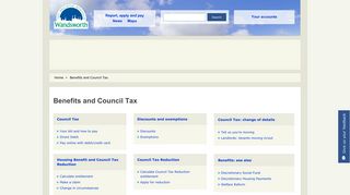 Benefits and Council Tax | Wandsworth Council