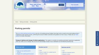Parking permits | Wandsworth Council