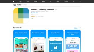 Wanelo - Shopping & Fashion on the App Store - iTunes - Apple