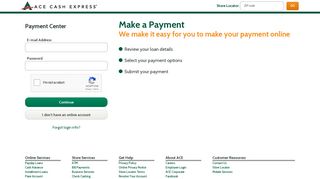 Payment Center - ACE Cash Express