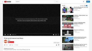 Få fart på dit internet med Waoo - YouTube