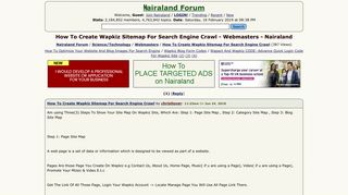 How To Create Wapkiz Sitemap For Search Engine Crawl - Webmasters ...