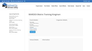 WARDEX Matrix Training Kingman | Bullhead City, Mohave Valley ...