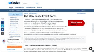 The Warehouse Credit Cards Review 2019 | finder NZ - Finder.com