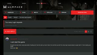 Warface Forums • View topic - Too many Login requests