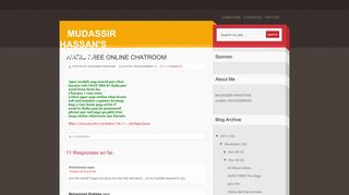 MUDASSIR HASSAN'S TRICKS: Warid free Online Chatroom