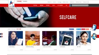Warid Telecom :: Self Care