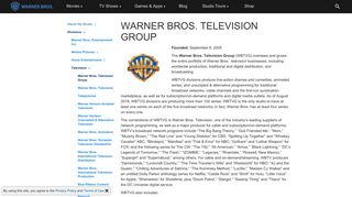 Warner Bros. Television Group - Warner Bros. - The Studio