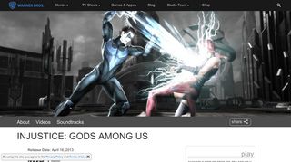 Injustice: Gods Among Us - Warner Bros. - Games and Apps