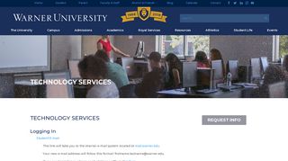 Technology Services - Warner University