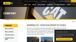 Company | About Warren CAT - TX & OK Cat Dealer