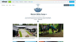 Warren Willis Camp on Vimeo