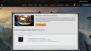 Warriors-Imagine dragons (login screen LoL) - League of Legends ...