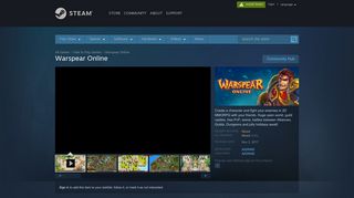 Warspear Online on Steam